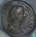 Empire romain, de frêne ou Dupondius, épouse Faustina II 147-176 AD, de Marcus Aurelius, Rome, 161-175 Apr. JC. - Image 1