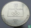 Slowakije 200 korun 1996 "Centenary Modern Olympic Games" - Afbeelding 1