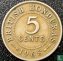 Honduras britannique 5 cents 1968 - Image 1
