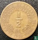 Pérou ½ sol de oro 1959