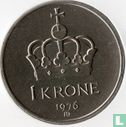 Norway 1 krone 1976 - Image 1
