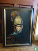Painting Man with the golden helmet - Image 1