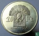 Hongrie 20 forint 1956 "10th anniversary of Forint" - Image 1