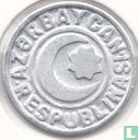 Azerbaïdjan 20 qapik 1993 (aluminium, grande I) - Image 2