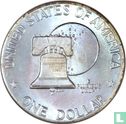 Verenigde Staten 1 dollar 1976 (zonder letter - type 2) "200th anniversary of Independence" - Afbeelding 2