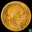 Hongarije 8 forint / 20 francs 1882 - Afbeelding 2