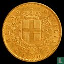 Italy 20 lire 1863 - Image 2