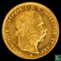 Autriche 8 florins / 20 francs 1889 - Image 2