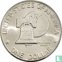 États-Unis 1 dollar 1976 (D - type 2) "200th anniversary of Independence" - Image 2