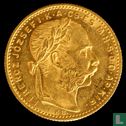 Hongrie 8 forint / 20 francs 1885 - Image 2
