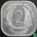 États des Caraïbes orientales 2 cents 1987 - Image 1