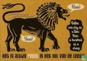 B140152 - Leeuw "Het is altijd feest in het hol van de leeuw" - Bild 1