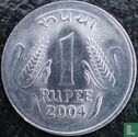India 1 rupee 2004 (Calcutta) - Image 1