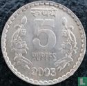 India 5 rupees 2003 (Calcutta - security) - Image 1