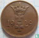 Danzig 1 pfennig 1929 - Image 1