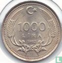 Turkije 1000 lira 1992 - Afbeelding 1