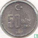 Turkey 50 bin lira 2002 - Image 1
