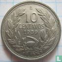Chili 10 centavos 1939 - Afbeelding 1