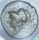Hispanorum (Morgantina), Sicilië, AE22, na 212 BC, onder Romeins bewind - Afbeelding 1