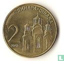 Serbie 2 dinara 2013 - Image 1