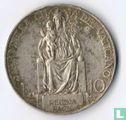 Vatican 10 lire 1937 - Image 1