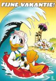 Donald Duck Fijne vakantie ansichtkaart.   - Bild 1