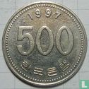 South Korea 500 won 1997 - Image 1