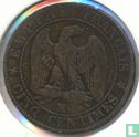 France 5 centimes 1856 (MA) - Image 2