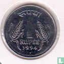 India 1 rupee 1994 (Bombay) - Afbeelding 1