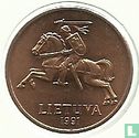Lituanie 50 centu 1991 - Image 1