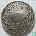 United Kingdom 1 shilling 1853 - Image 1