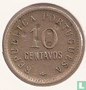 Angola 10 centavos 1922 - Image 2