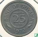 Guyana 25 cents 1972 - Image 1