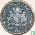 Guyana 10 dollars 1976 (PROOF) "10th anniversary of Independence - Collective responsibility" - Image 1