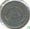 Guyana 25 cents 1977 - Afbeelding 1