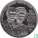 Oostenrijk 100 schilling 1999 (PROOF) "Archduke Franz Ferdinand and Sophie" - Afbeelding 1