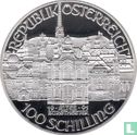 Autriche 100 schilling 1991 (BE) "200th anniversary Death of Wolfgang Amadeus Mozart - Burgtheater" - Image 1