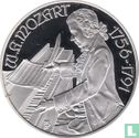 Austria 100 schilling 1991 (PROOF) "200th anniversary Death of Wolfgang Amadeus Mozart - Burgtheater" - Image 2