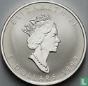 Canada 5 dollars 1999 (zilver - met konijn privy merk) - Afbeelding 1