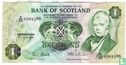 Schotland 1 Pound 1981 Bank of Scotland - Afbeelding 1