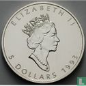 Canada 5 dollars 1993 (zilver) - Afbeelding 1