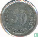 German Empire 50 pfennig 1875 (D) - Image 1