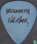 Megadeth Plectrum, Guitar Pick, Nick Menza, 1995 - Bild 2