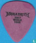 Megadeth Plectrum, Guitar Pick, Glenn Drover, 2007 - Afbeelding 1