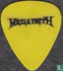 Megadeth Plectrum, Guitar Pick, Dave Mustaine, 1988 - Afbeelding 1