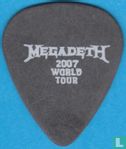 Megadeth Plectrum, Guitar Pick, James Lomenzo, 2007 - Image 1