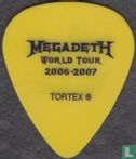 Megadeth Plectrum, Guitar Pick, Dave Mustaine, 2006 - 2007 - Afbeelding 1