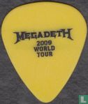 Megadeth Plectrum, Guitar Pick, Dave Mustaine, 2009 - Afbeelding 1