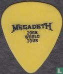 Megadeth Plectrum, Guitar Pick, Dave Mustaine, 2008 - Image 1
