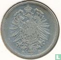 Duitse Rijk 1 mark 1886 (F) - Afbeelding 2